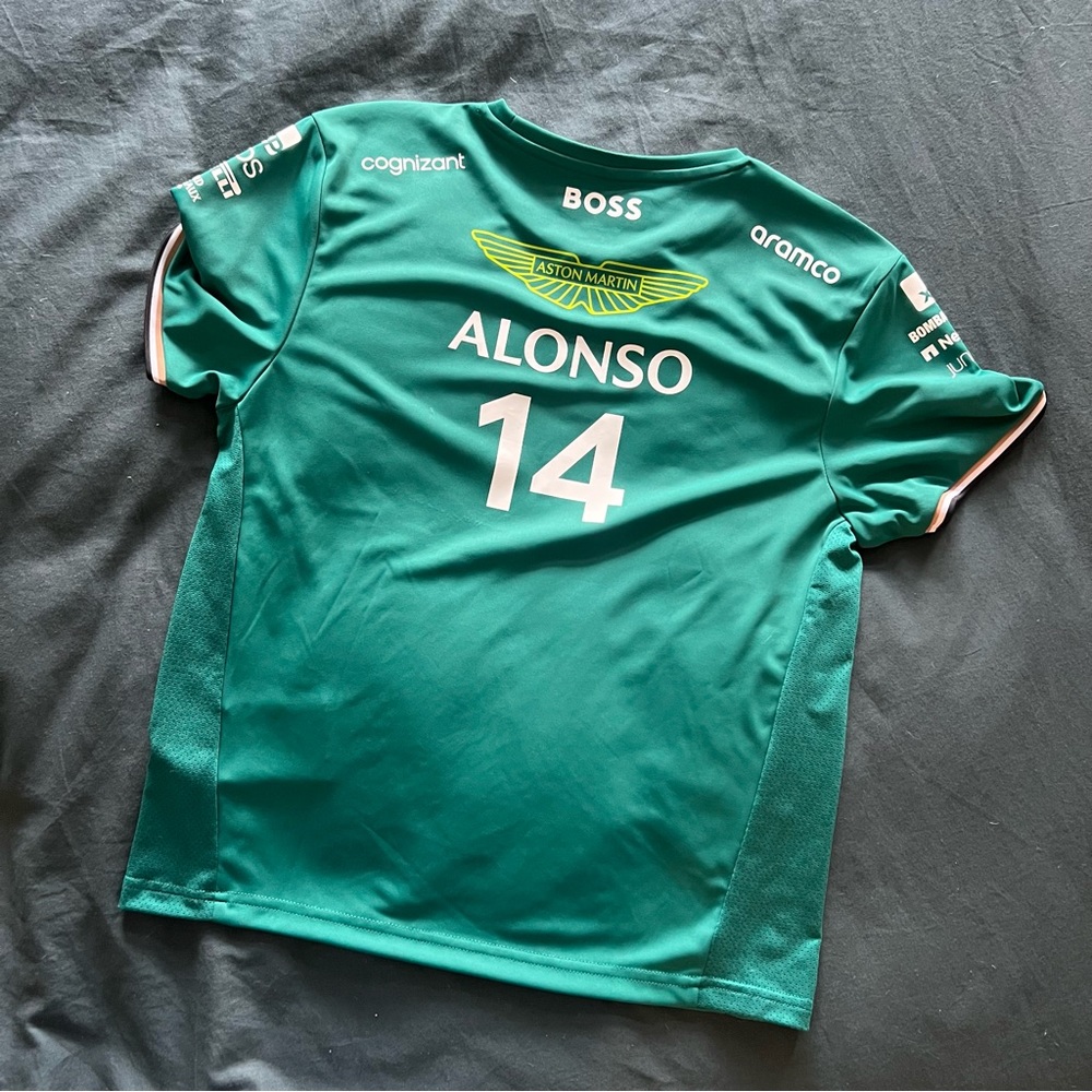 F1 Aston Martin Alonso Jersey